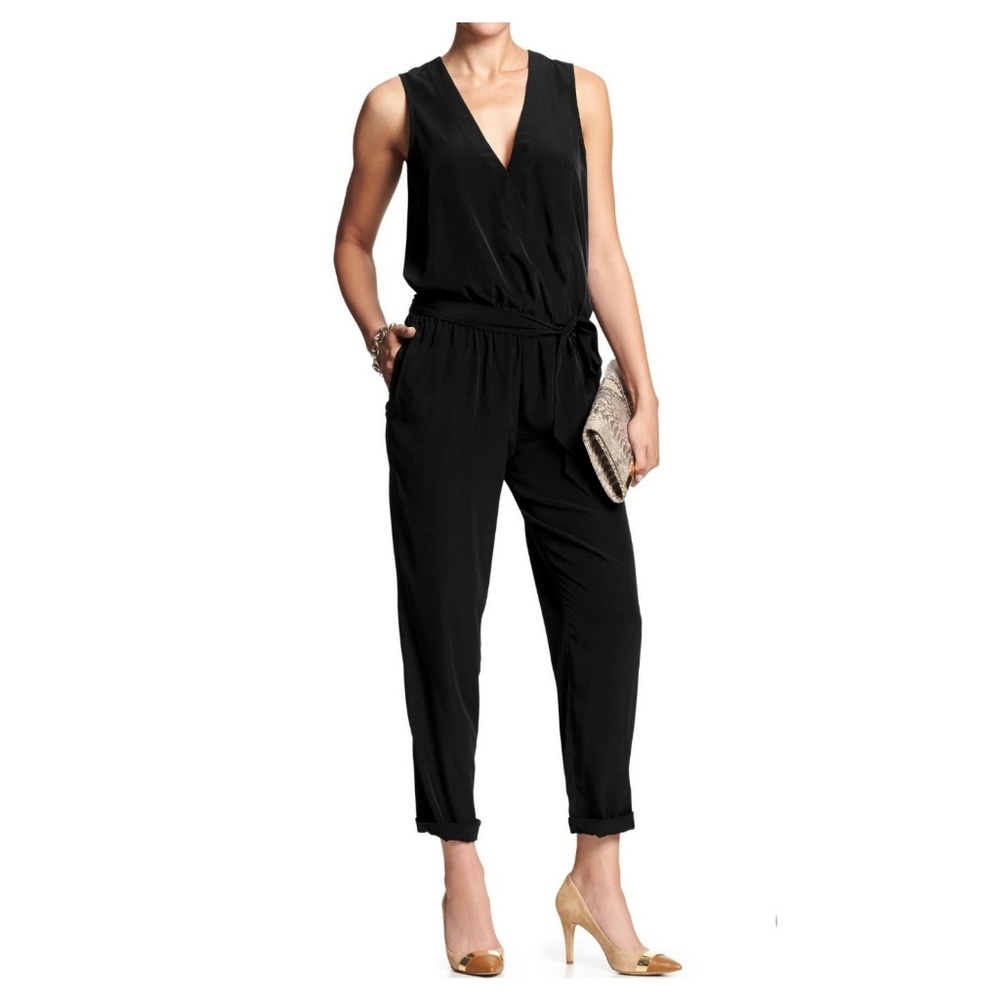 Banana Republic Black Rio Jumpsuit